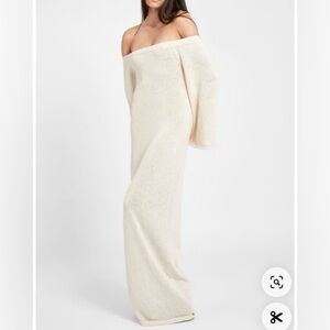 Because of Alice (BOA) Crochet Knit Maxi